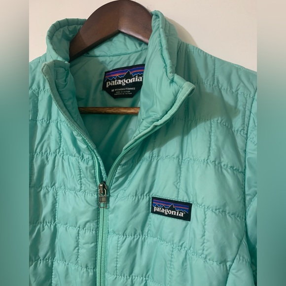 Patagonia Jackets & Blazers - Patagonia - Womens Nano Puff Full Zip Jacket - Turquoise - Medium - Used